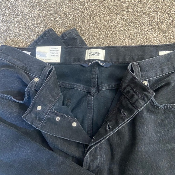 NWT size 34 Citizens of Humanity Black Jeans - Picture 4 of 7